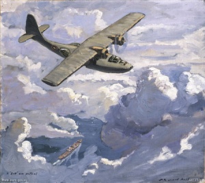 RAAF Catalina on patrol